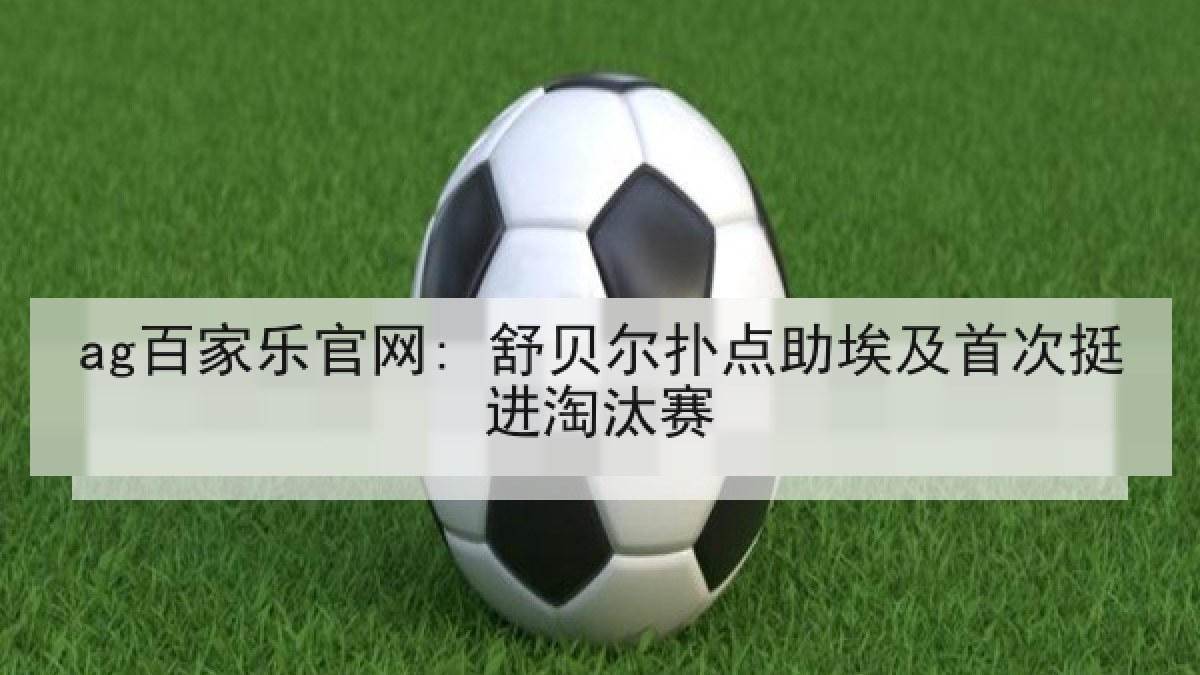 ag百家乐官网: 舒贝尔扑点助埃及首次挺进淘汰赛